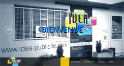 Desktop Screenshot of idea-publicite.fr